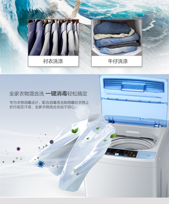海爾EB55M2WH 智能洗滌科技，為健康潔凈生活賦能